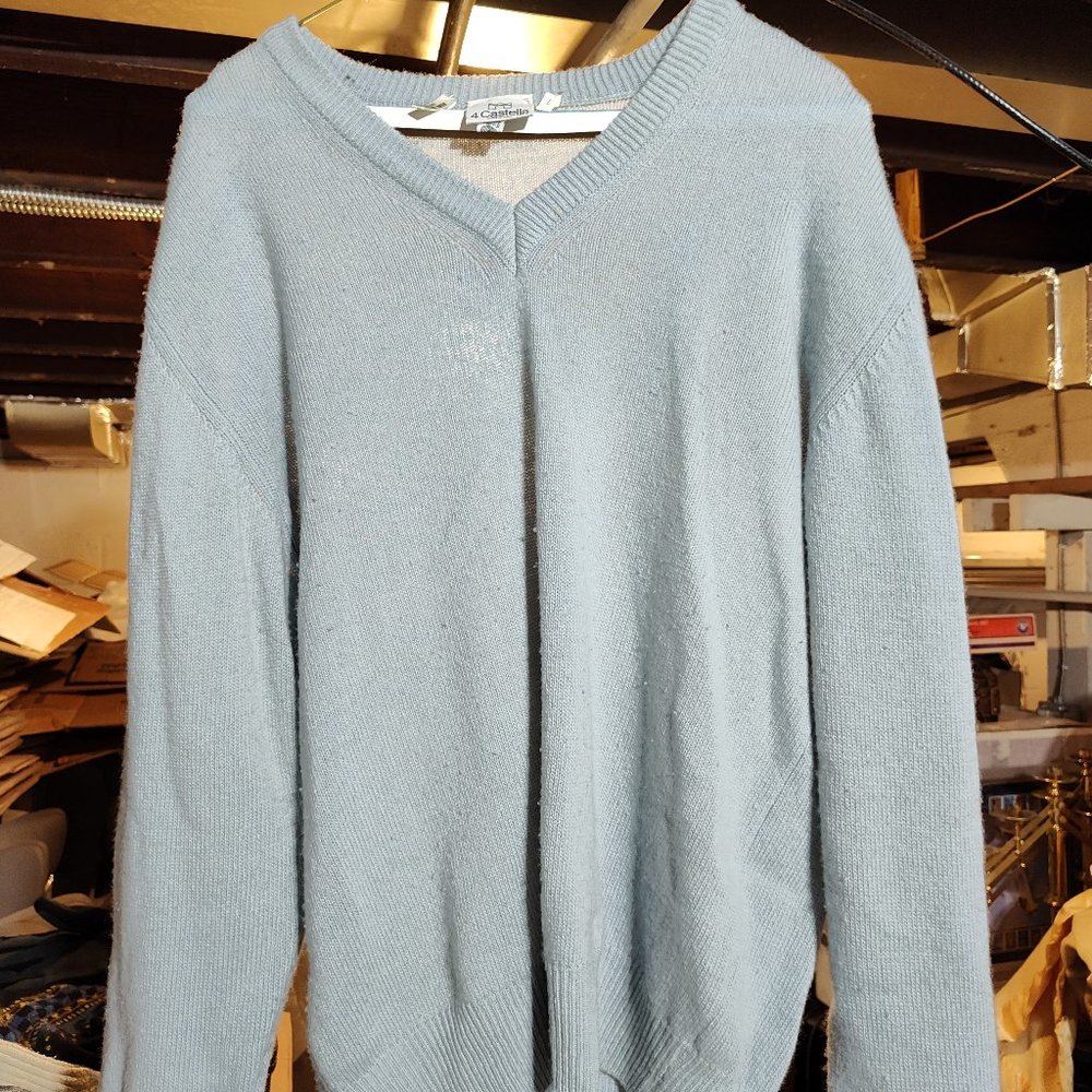 4 Castella Vintage Mens Sweater Made in Italy Large